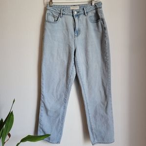 Pacsun mom jean light wash